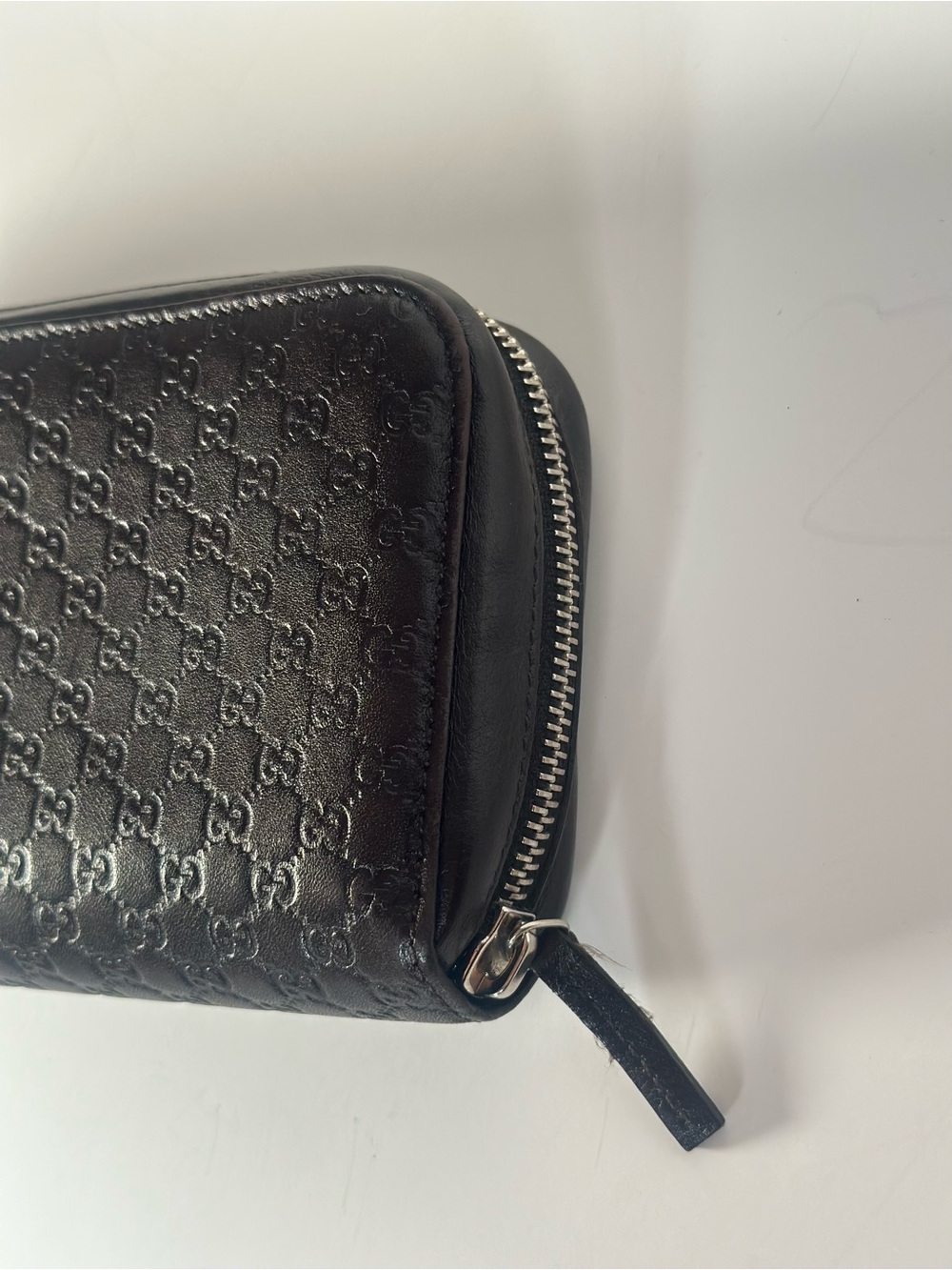 RARE Gucci Embossed GG Zip-Around Travel Wallet Organizer - Picture 11 of 14